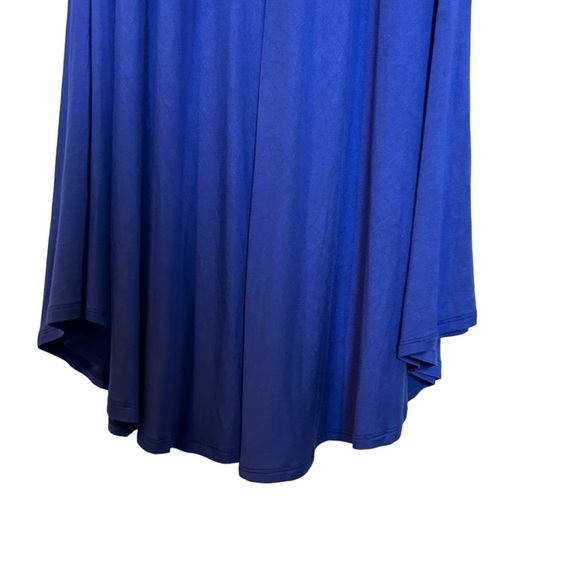 Philosophy Dresses for Women Royal Blue Cut & Sew Dress with High Low Swing Hem - Picture 4 of 9